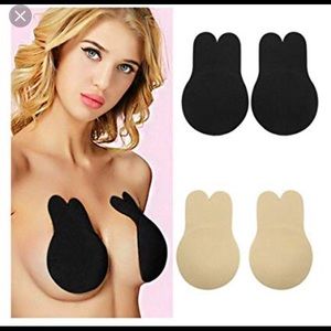 Intimates & Sleepwear - Invisible Brassy Tape (2 Pairs) Black and Nude Intimates & Sleepwear - Invisible Brassy Tape (2 Pairs) Black and Nude